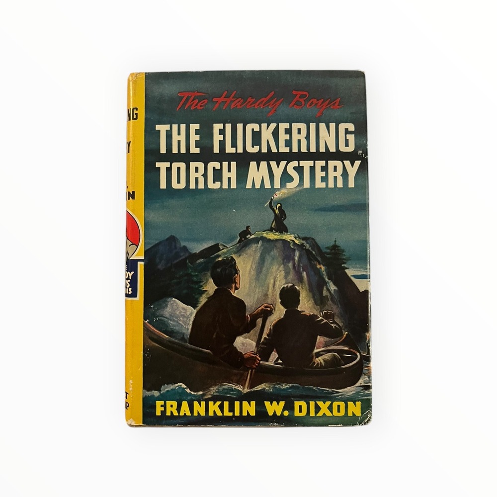 Hardy Boys The Flickering Torch Mystery Franklin W Dixon 1943 Grosset & Dunlap